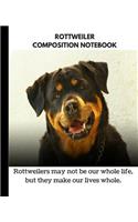 Rottweiler Composition Book