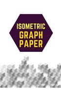 Isometric Graph Paper: Draw Your Own 3D, Sculpture or Landscaping Geometric Designs! 1/4 inch Equilateral Triangle Isometric Graph Recticle Triangular Paper