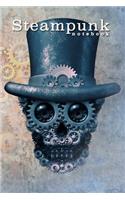 Steampunk Skull Notebook