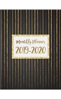 Monthly Planner 2019-2020: (Jada Correia)
