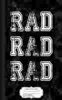 Rad Composition Notebook: College Ruled 93/4 X 71/2 100 Sheets 200 Pages for Writing