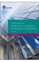 Codification of Statements on Standards for Attestation Engagements, January 2018: (AICPA)