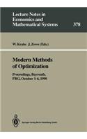 Modern Methods of Optimization