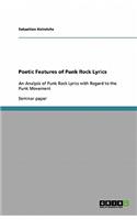 Poetic Features of Punk Rock Lyrics