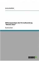 Wirkungsanalyse der Fernsehsendung Wetten Dass