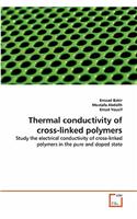 Thermal conductivity of cross-linked polymers