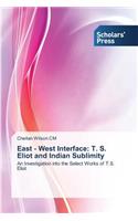 East - West Interface: T. S. Eliot and Indian Sublimity