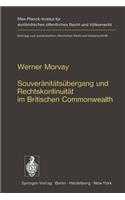 Souveränitätsübergang und Rechtskontinuität im Britischen Commonwealth
