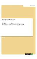 24 Tipps zur Umsatzsteigerung