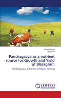 Panchagavya as a nutrient source for Growth and Yield of Blackgram