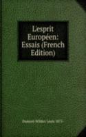 L'esprit Europeen: Essais (French Edition)