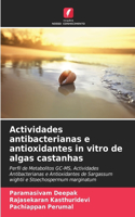 Actividades antibacterianas e antioxidantes in vitro de algas castanhas