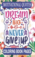 Motivational Quotes Coloring Book