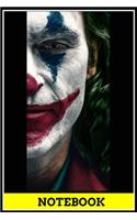 Joker notebook - best gift for Joker lovers: 6x9 inch, 120 pages, blank line, notepad, journal, Joker notebook, Joker office supplies
