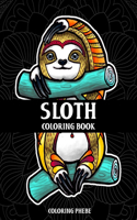 Sloth Coloring Book