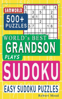 World's Best Grandson Plays Sudoku