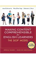 Making Content Comprehensible for English Learners: The SIOP Model (Subscription)