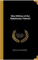 New Edition of the Babylonian Talmud