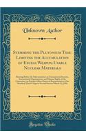 Stemming the Plutonium Tide