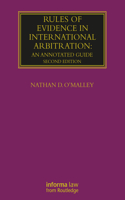 Rules of Evidence in International Arbitration