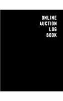 Online Auction Log Book: Online sales and profit tracing booklet For resale website users looking to grow their resale business