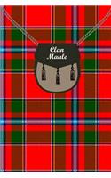 Clan Maule Tartan Journal/Notebook