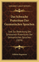Schwache Prateritum Der Germanischen Sprachen