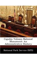 Capulin Volcano National Monument: An Administrative History