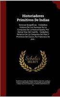 Historiadores Primitivos De Indias