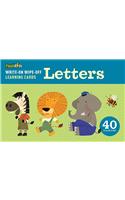 Write-On Wipe-Off Learning Cards: Letters