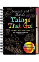 Scratch & Sketch Things That Go (Trace-Along)