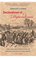 Declarations of Dependence