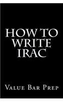 How to Write Irac