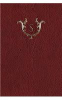 Monogram "S" Journal: 365 page Journal Diary Notebook