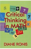 Critical Thinking in Math