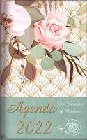 The Treasure of Wisdom - 2022 Daily Agenda - Pink Roses
