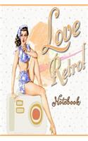 Love Retro Notebook