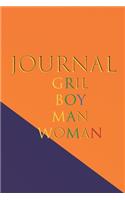 journal for grils and man