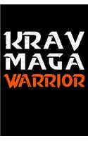 Krav Maga Warrior: Lined A5 Notebook for Martial Arts Journal