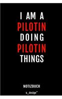 Notizbuch für Piloten / Pilot / Pilotin
