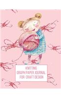 Knitting Graph Paper Journal for Craft Design