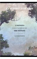 L'Infinito: Das Unendliche - The Infinite - l'Infini - Lo Infinito