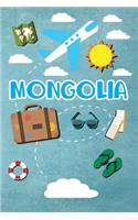 Mongolia: Travel Journal Notebook 120 Pages 6x9 Inches - Vacation Trip Planner Travel Diary Farewell Gift Holiday Planner