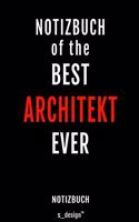 Notizbuch für Architekten / Architekt / Architektin: Originelle Geschenk-Idee [120 Seiten kariertes blanko Papier]