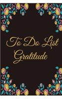 To Do List Gratitude