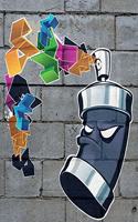 Colorful Graffiti Notebook