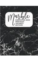 Marble Composition Book
