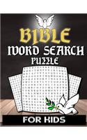 Bible Word Search For Kids: Christian Word Search Puzzle Book For Kids Adults And Senior With Inspirational Words - Bible Activity Book Crossword Puzzle - Church, Sunday School