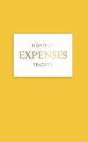 Monthly Expenses Tracker: Spending Tracker with Finance Goals on Reverse Pages - Dandelion
