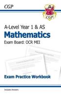 New A-Level Maths for OCR MEI: Year 1 & AS Exam Practice Wor